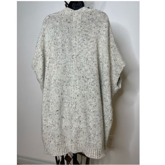Harlow Women Open Front Short Sleeve Knit Cardigan Sweater Size 1 White - Picture 2 of 4